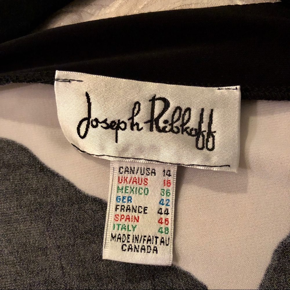 Joseph Ribkoff Cold Shoulder Top - Picture 5 of 5